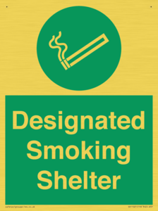 Designated Smoking Shelter